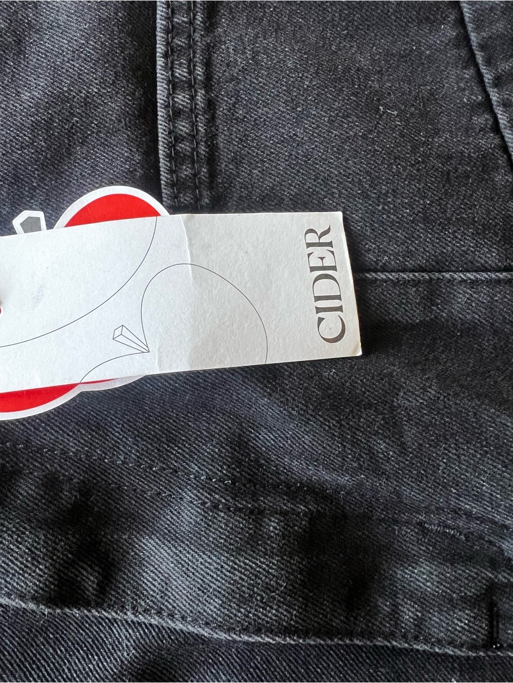 Cider Women’s wide leg Black Jeans